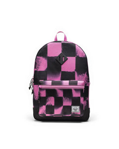 Herschel Youth Backpack Stencil Check Opera Mauve