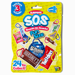Snacks On Snacks™ Fun Size Keychain Blind Bag - Styles May Vary