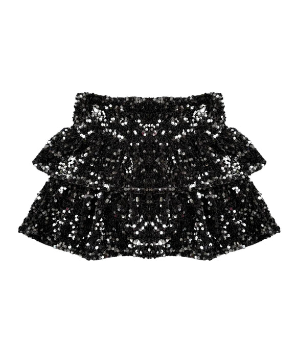 Katie J NYC- Mischa Skirt (Black Sequin)