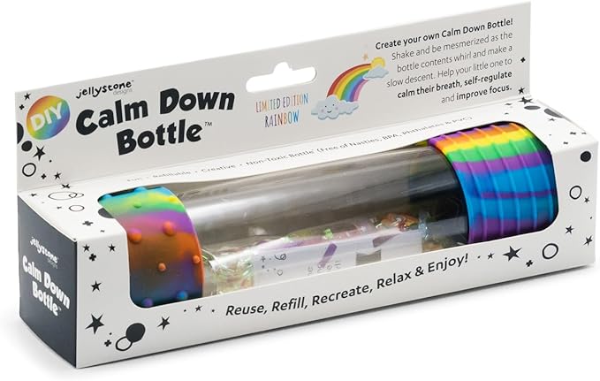 Calm Down Bottle Rainbow