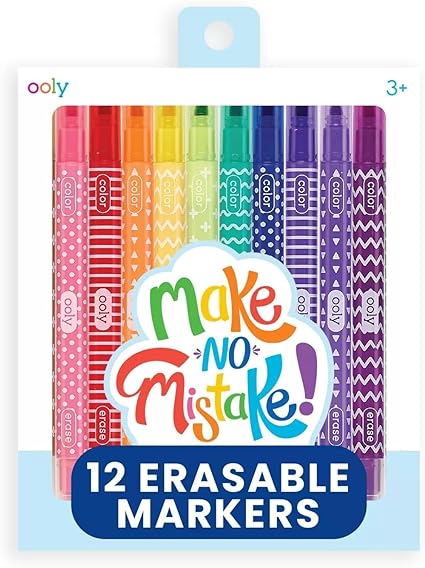 Make No Mistake Erasable Markers