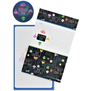 Retro Gamer Fold Over Stationary
