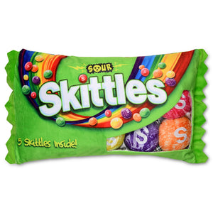 Sour Skittles Packaging  Plush Pillow