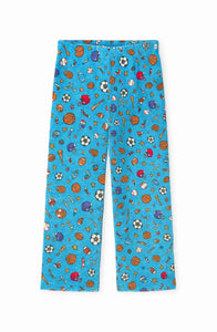 Boys Sports Printed Plush Looungewear