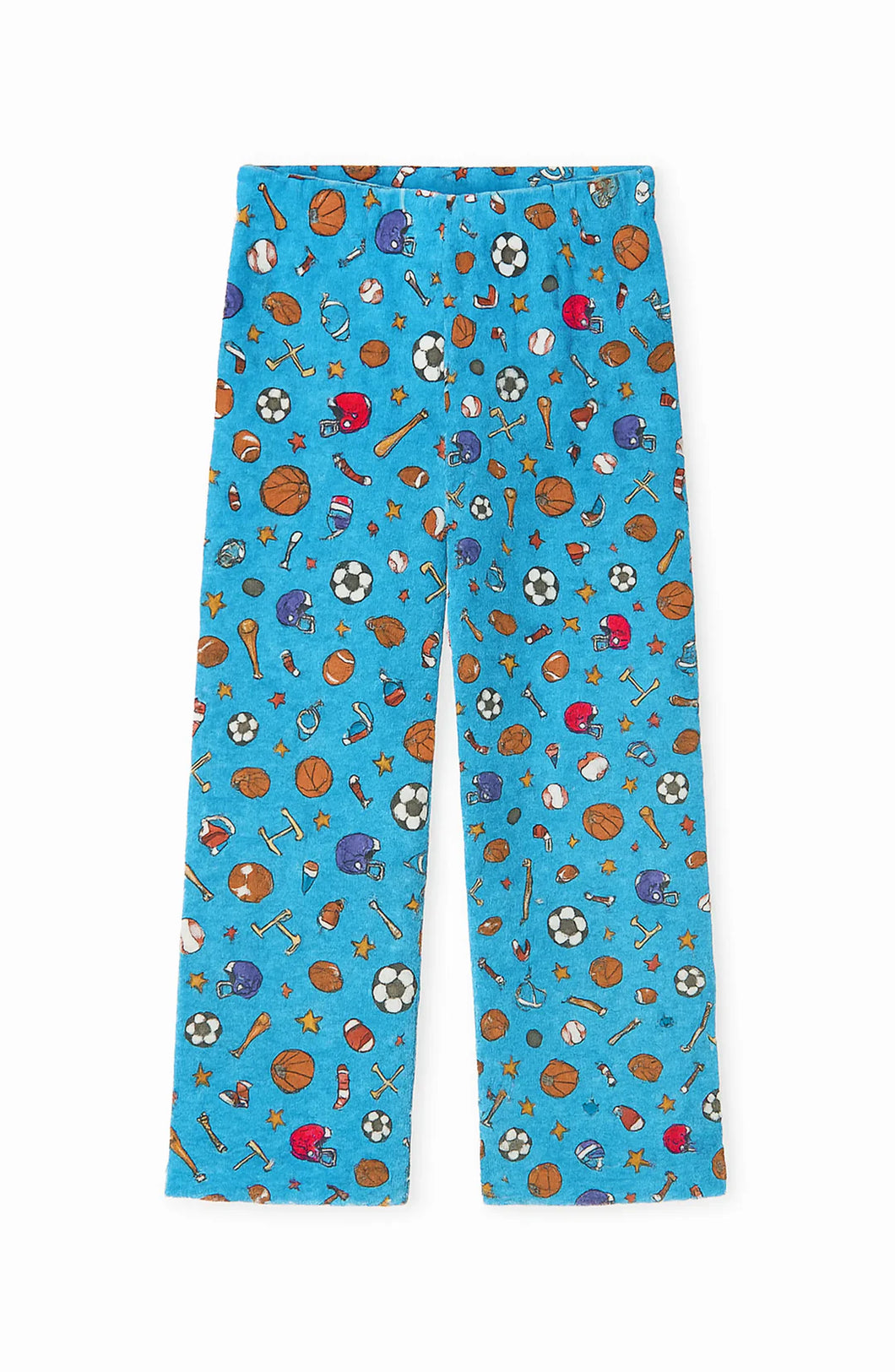 Boys Sports Printed Plush Looungewear