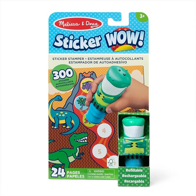 Melissa and Doug Sticker Wow Dinosaur