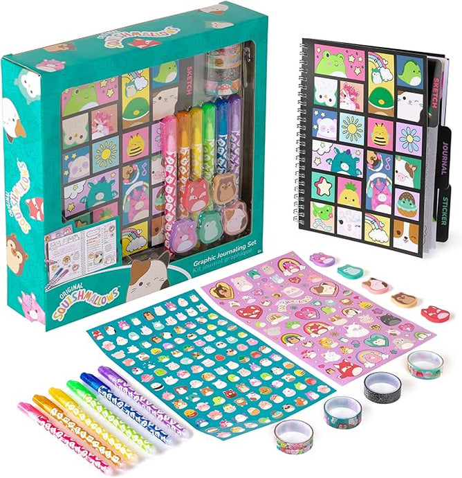 Fashion Angels Squishmallows Graphic Journaling Set