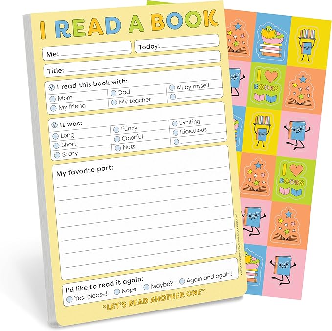 I Read A Book Playtime Pad