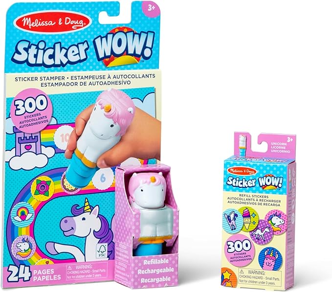 Melissa and Doug Sticker Wow Unicorn