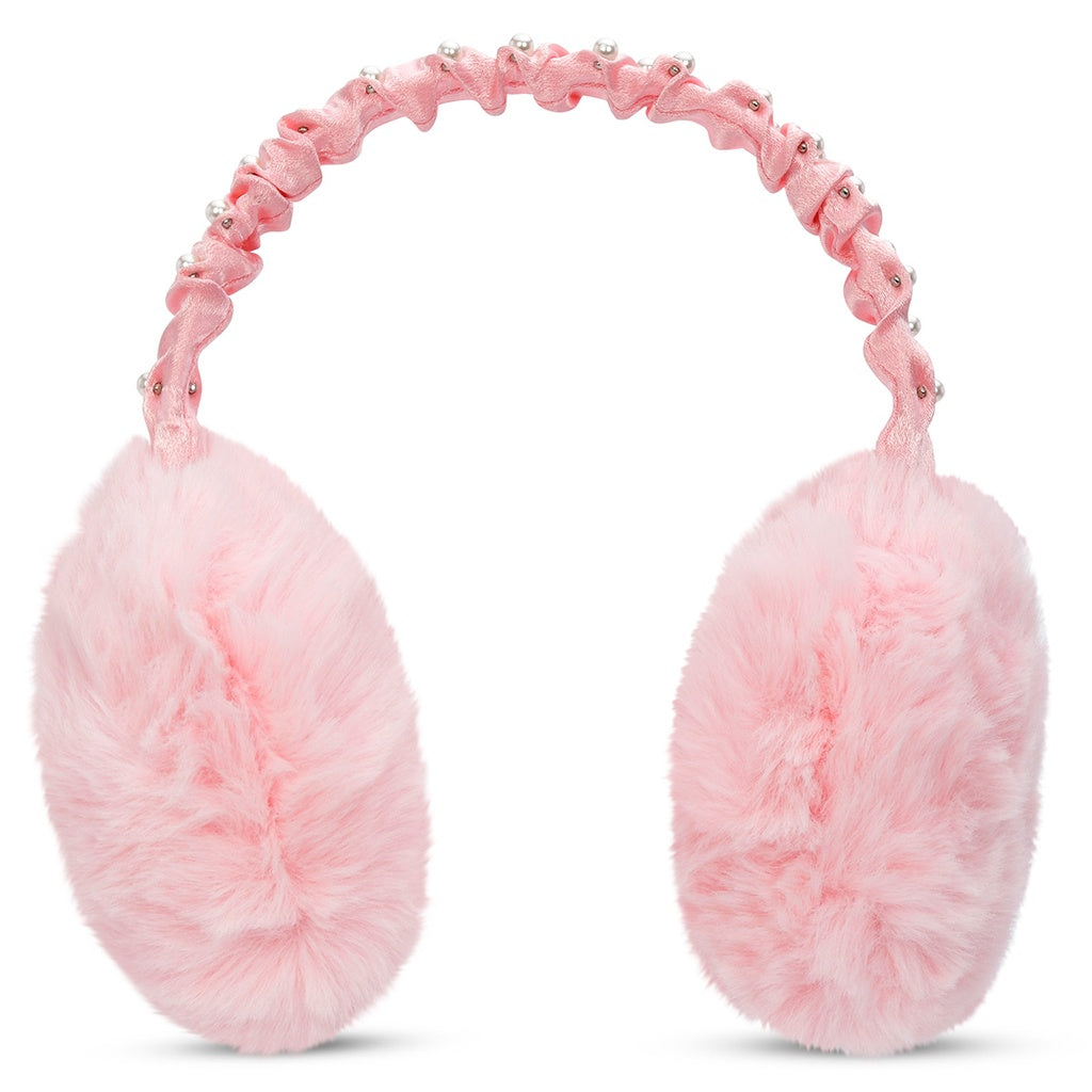 Rouched Pearl Earmuffs