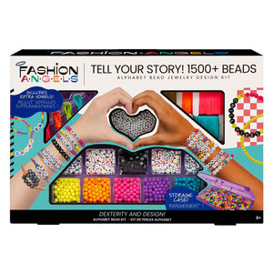 Fashion Angels Tell Your Story Alphabet Bead Set 1500 Beads