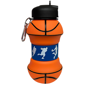 Basketball Collapsible Water Bottle