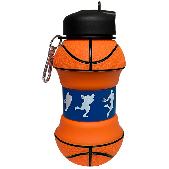 Basketball Collapsible Water Bottle