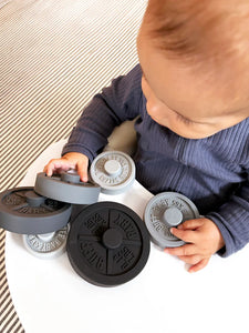 Buff Baby Weight Plate Staclker