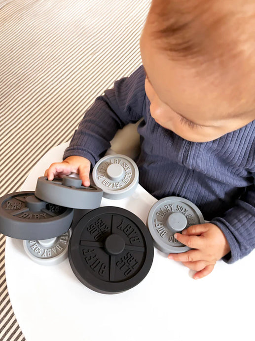 Buff Baby Weight Plate Staclker