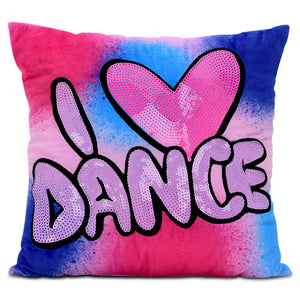 Corey Paige I heart Dance Autograph Pillow