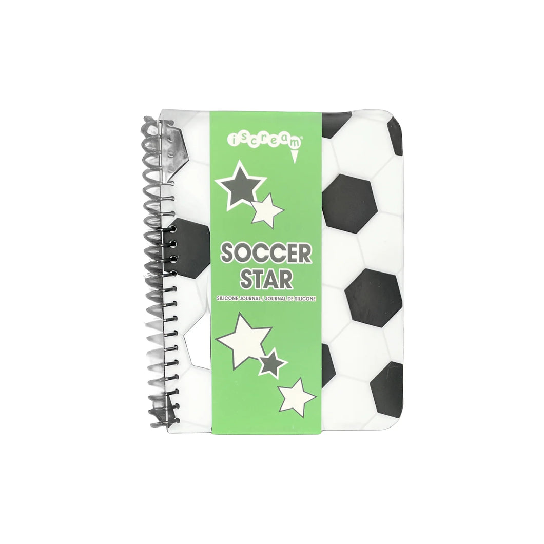 Soccer Star Silicone Journal