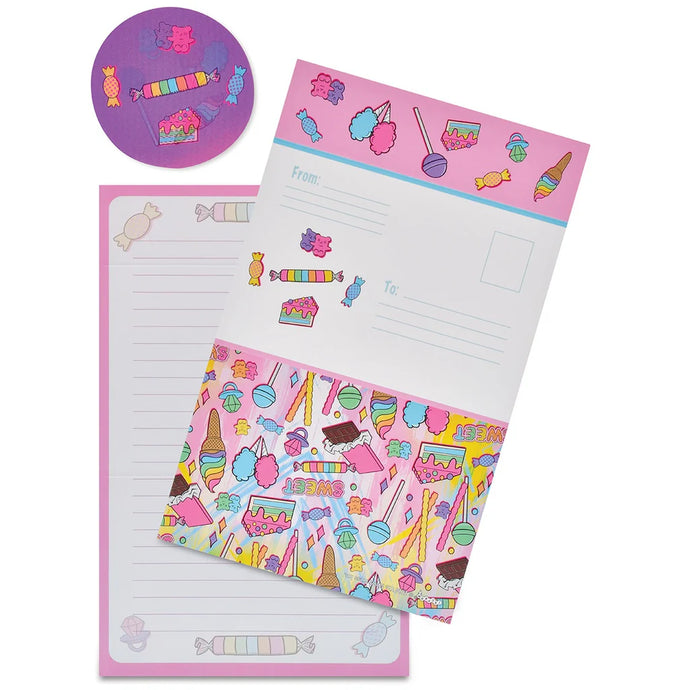 Corey Paige I want Candy Fold Over Stationary