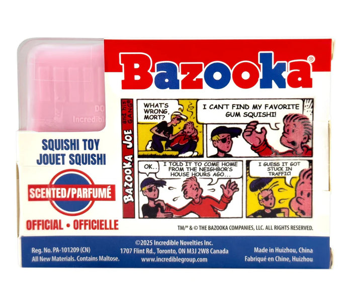Bazooka Gum Squishy Toy