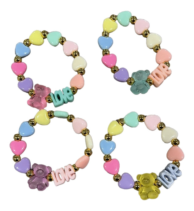 Gummy Bear Heart Bracelet