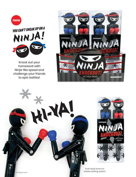 Knockout Ninja Action Pens