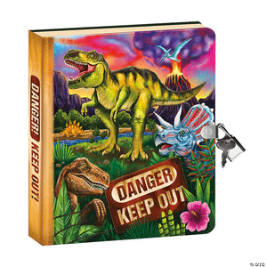 Diary: Lock & Key Dinosaur