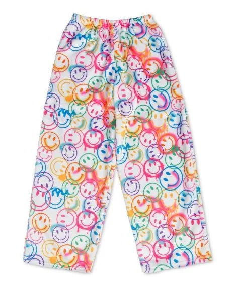 Smiles Everywhere Plush Pants