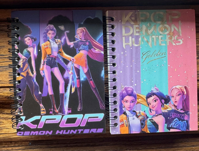 K Pop Demon Hunters Notebooks